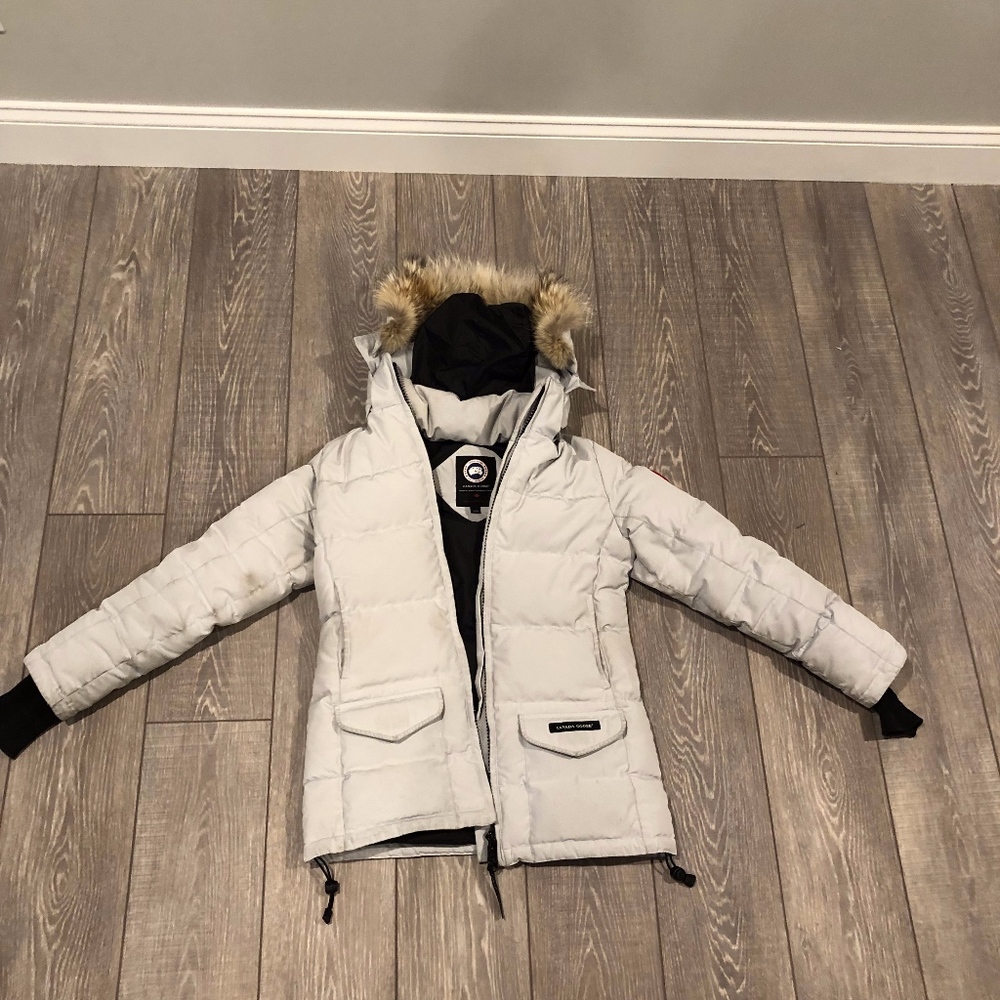Canada Goose Solaris Parka, Silver